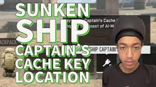 Sunken Ship Captain's Cache Key Location