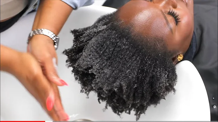 She Could NEVER Do A Wash & Go Before...UNTIL NOW! 😱 → Type 4C Tight Curls