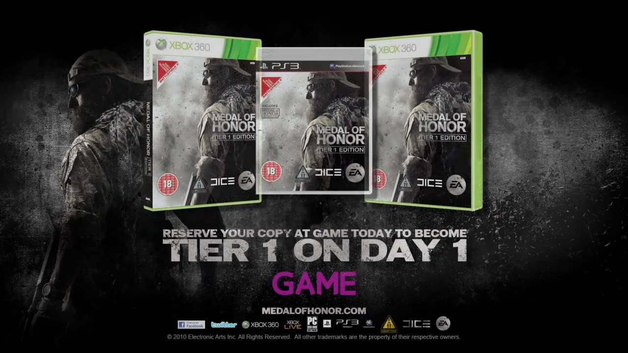 Medal of Honor: Be Tier 1 on Day 1 games people play