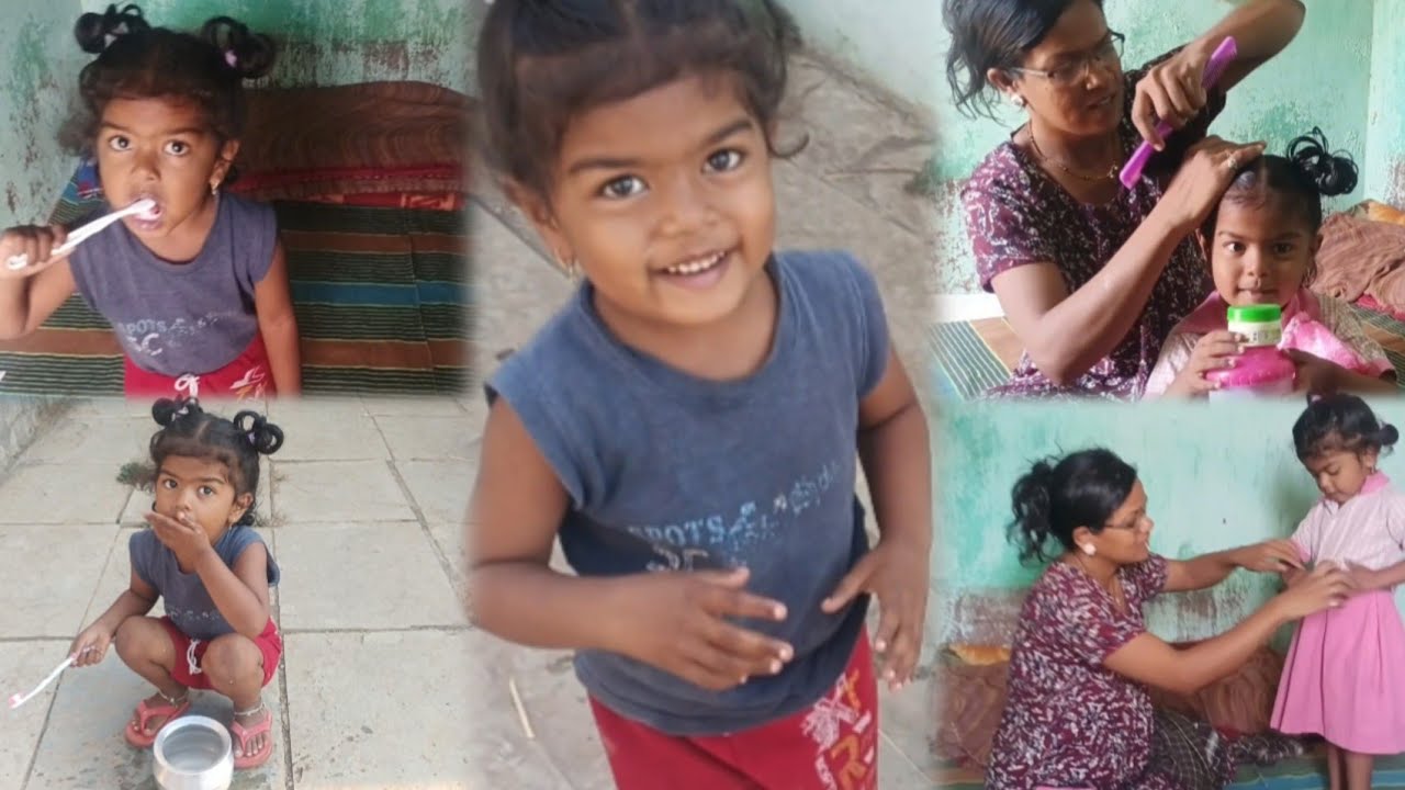 प्रतिष्ठा ची दिनचर्या 🤭🤣🥰/ Pratishtha's daily routine 😱🤫🤔