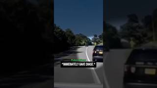 Reckless Driver Speeds Away — Police Instantly Give Chase!