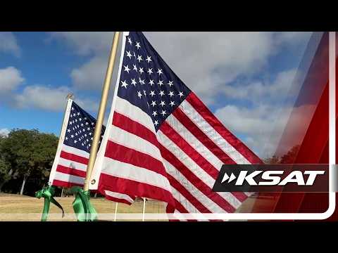Hundreds of flags in Kerrville honor 9/11 victims, veterans and heroes