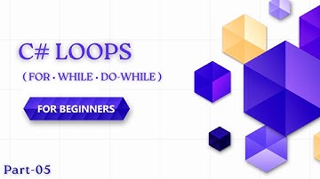 C# Loops Explained | For, While, Do While & Foreach Loop Tutorial (2025)