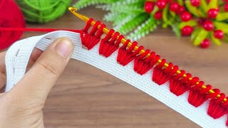 Fantastic 👌💯 ... You will love the very easy crochet work baby bandana #crochet #knitting by Desing Crochet  3,511 views 2 weeks ago 8 minutes, 35 seconds