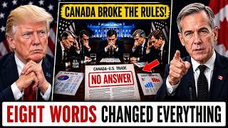 Mark Carney's 8 Words Changed Everything — America Had No Answer!