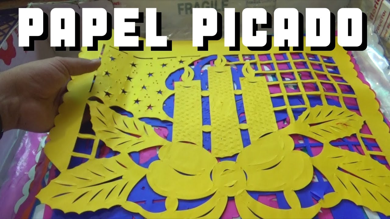 Así se hace el papel picado 👀👀 | Pueblear