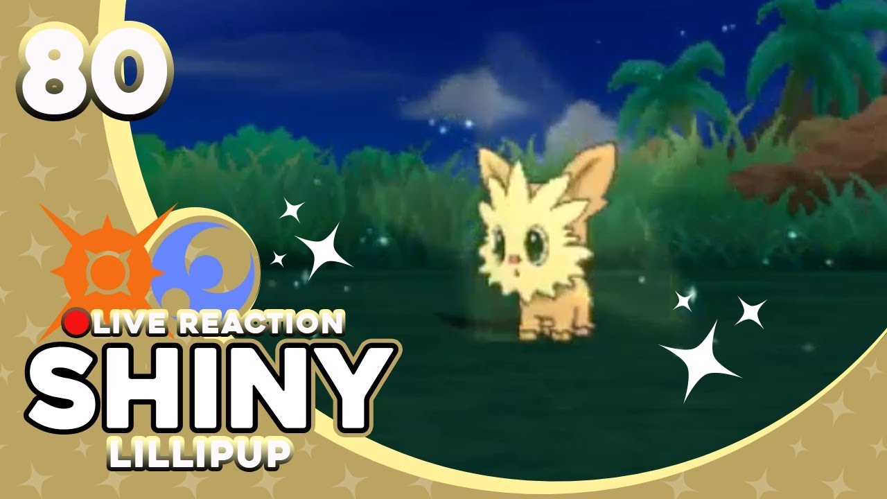 LITTLE DOGGO! SHINY LILLIPUP! | Pokémon Sun and Moon Shiny Reaction #80 ...