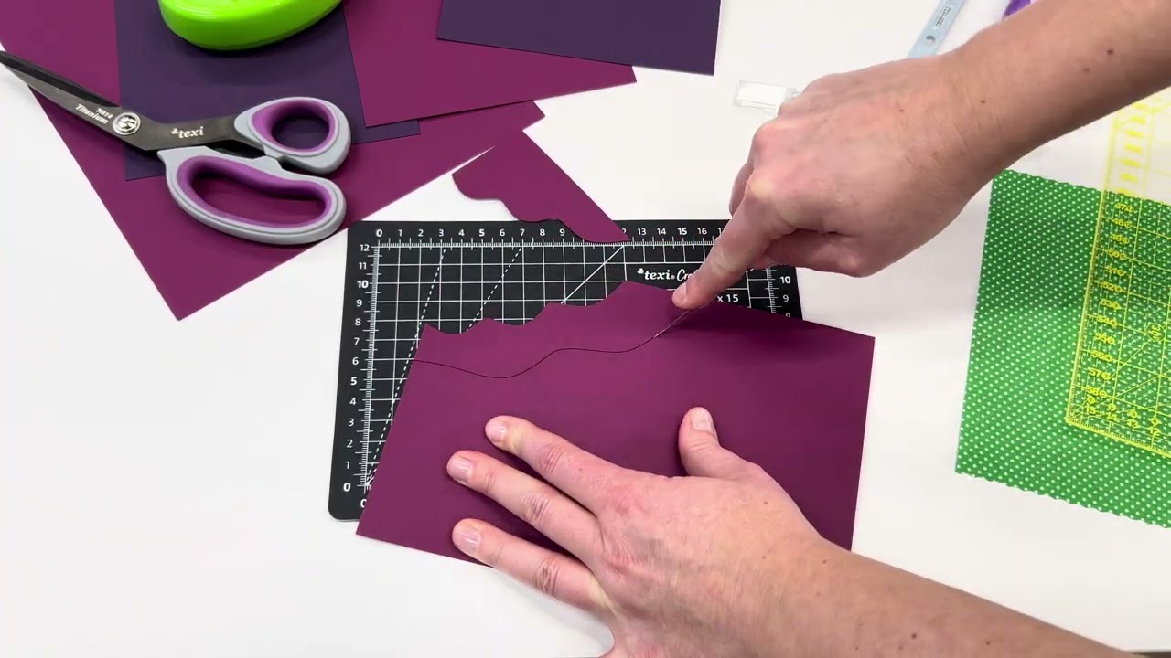 Self-healing cutting mat, size 22x15 cm, black - TEXI BLACK 22X15