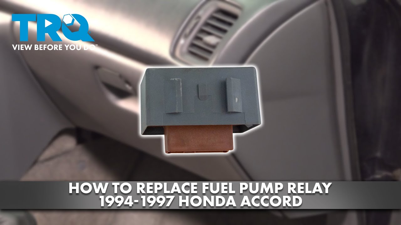How to Replace Fuel Pump Relay 1994-1997 Honda Accord | 1A Auto