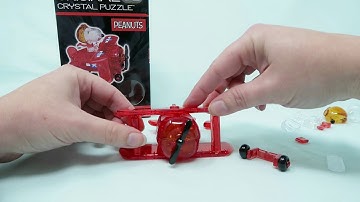 Super Fast! - Flying Ace Snoopy - Original 3D Crystal Puzzle from BePuzzled