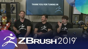 ZBrush 2019 World Premiere - Streaming Event Full Broadcast
