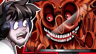 Grown Man CRIES IN FEAR FOR 23 MINUTES AND 36 SECONDS | Zach Reacts To Scary Videos