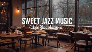 Relaxing Jazz Instrumental Music for Work,Study  Cozy Coffee Shop Ambience with Soothing Jazz Music