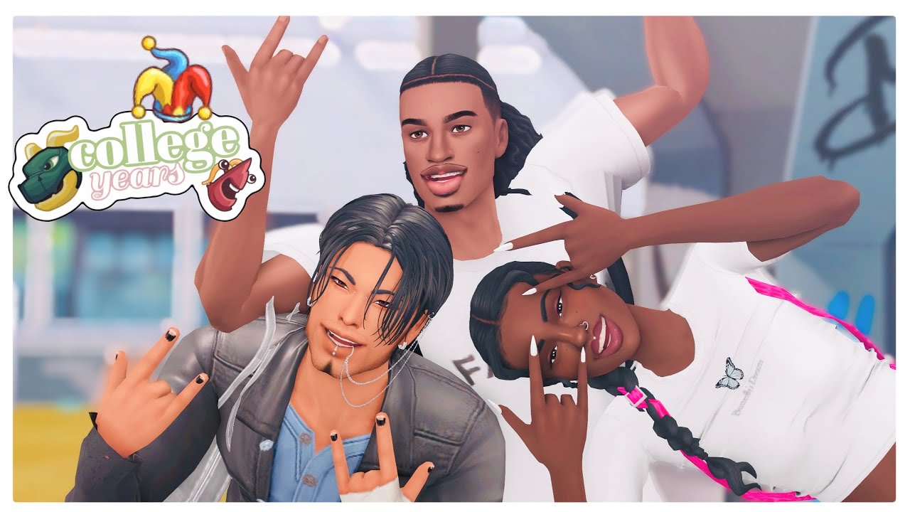 College Years EP03 RIVAL Day! The Sims 4 Let’s Play 🐉📚 YouTube