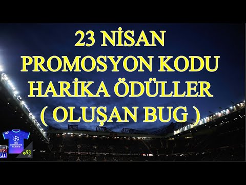 23 NİSAN PROMOSYON KODU GELDİ / HARİKA ÖDÜLLER / FIFA ONLINE 4