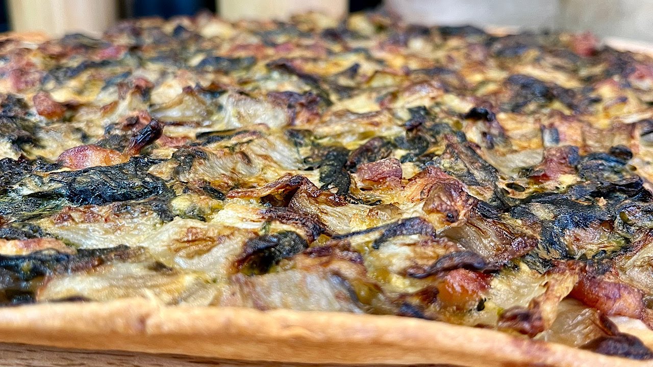 Tarte rustique aux blettes
