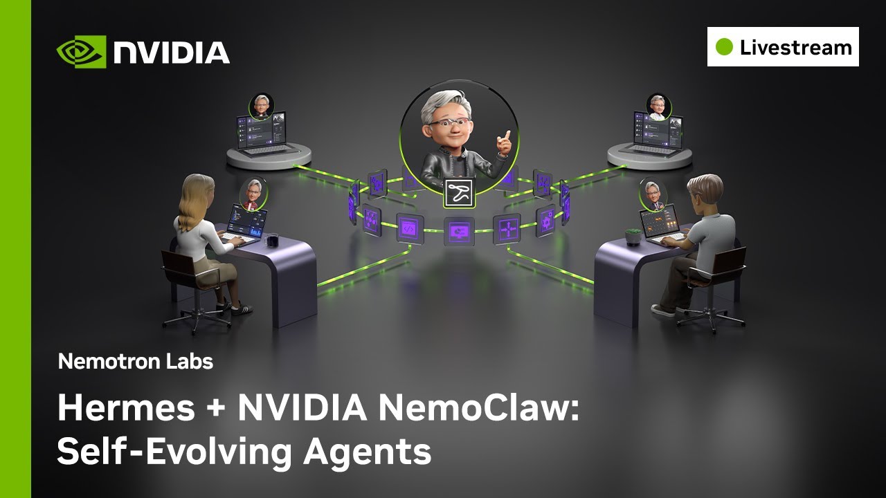 Self-Evolving Hermes Agents: Enterprise AI That Gets Better With Use | Nemotron Labs