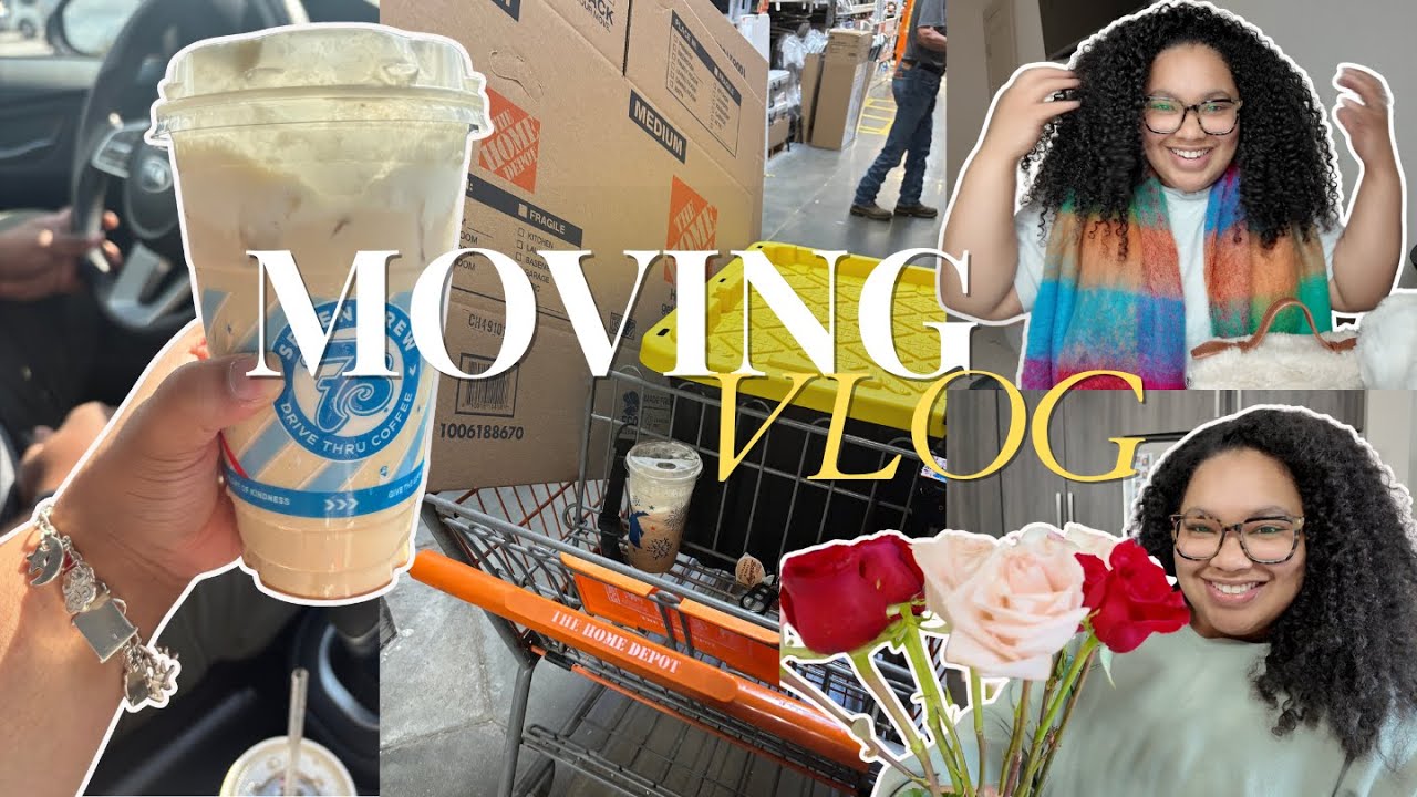 moving vlog part 1 - packing & decluttering + winter accessory haul + more!