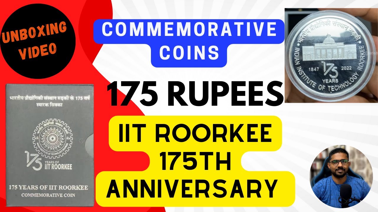 IIT Roorkee's 175th Anniversary Commemorative Coin Unboxing | Republic India Coins
