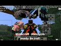 Minecraft dönüşüm modu ile arkadaşlara troll