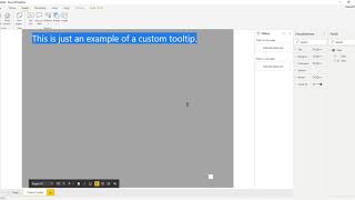 PowerBI Custom Visual Tooltip