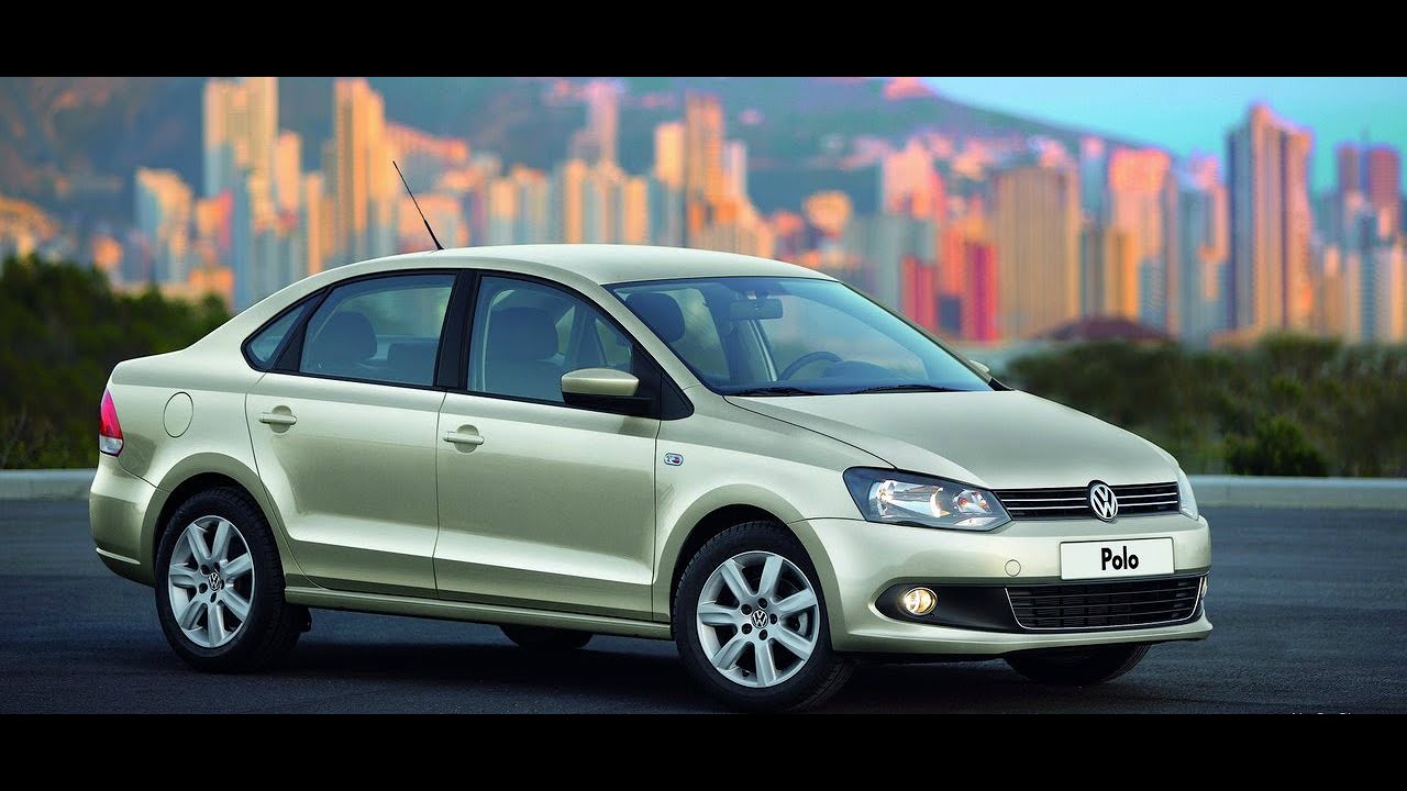 Volkswagen polo sedan/замена аккумуляторной батареи(аккумулятора) на ...