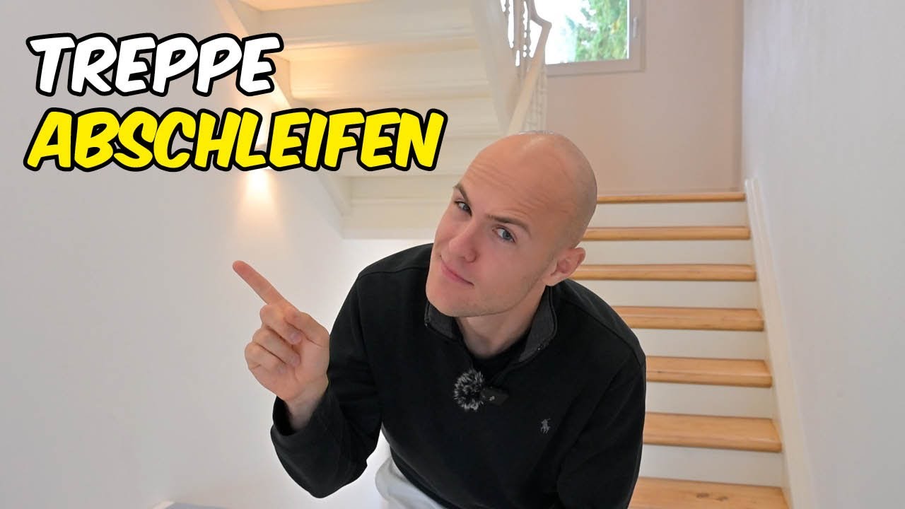 Treppe Abschleifen und Lackieren | Renovieren | Aufarbeiten