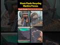Waste Plastic Recycling Machine Process | Scrap to Granules Making | #shorts #plasticrecycling #hdpe