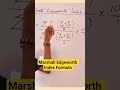 Marshall Edgeworth Index Number