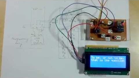 MQTT and I2C 20x4 LCD