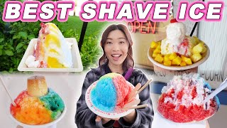 Finding The Best SHAVE ICE in Hawaii Food Tour || [Oahu, Hawaii] Local Spots, Childhood Favorites!