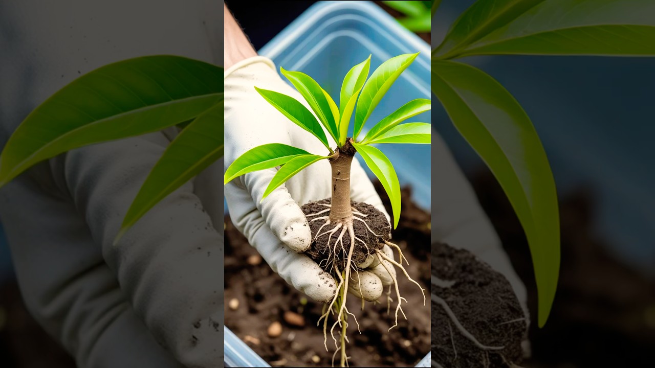 Magic Mango Trick: From Branch to Tree! 😯