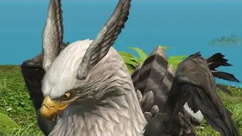 Island Sanctuary trying to catch rare animal (Griffin) in Final Fantasy XIV (FF14)