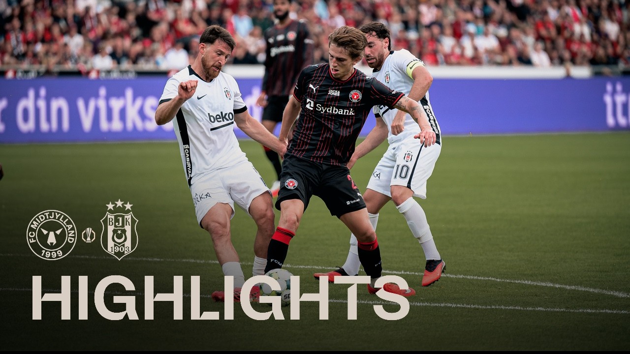 FC Midtjylland 0–2 Beşiktaş JK full highlights