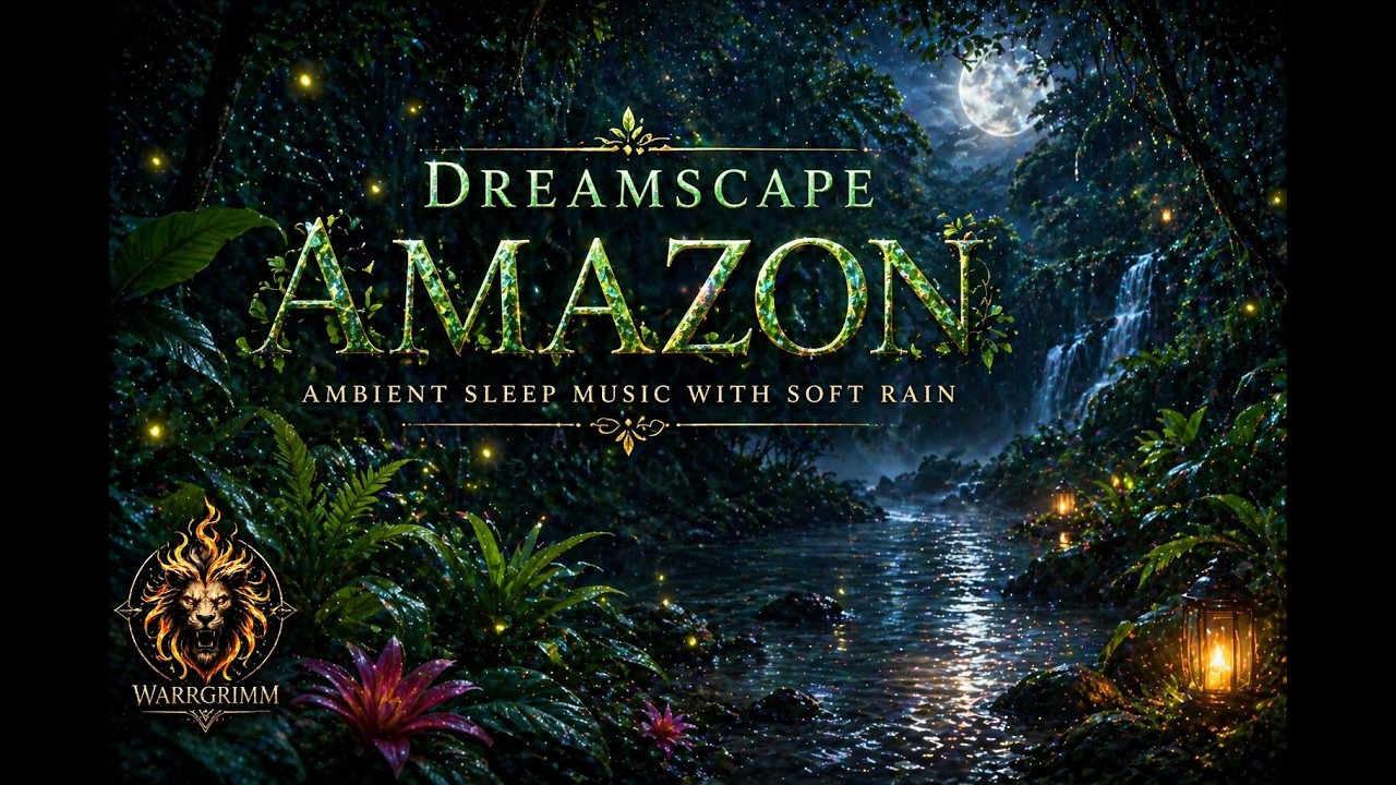 𝓓𝓻𝓮𝓪𝓶𝓼𝓬𝓪𝓹𝓮 𝓐𝓶𝓪𝔃𝓸𝓷 Ambient sleep music with soft rain.