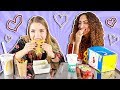 REALTIME MCDONALS MUKBANG! (Zonder knippen) ∙ Met Larissa Bruin! | Kristina K ❤