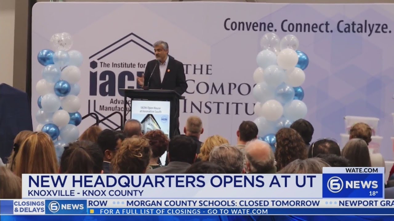 National institute headquarters opens at University of Tennessee