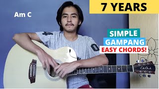 CHORD SIMPLE GAMPANG (7 Years - Lukas Graham) (Tutorial Gitar) Easy Chords!