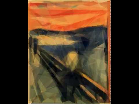 Genetic Algorithm doing "Art": The Scream