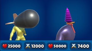 MAX LEVEL in Chainsaw Head: Run and Merge Game screenshot 3