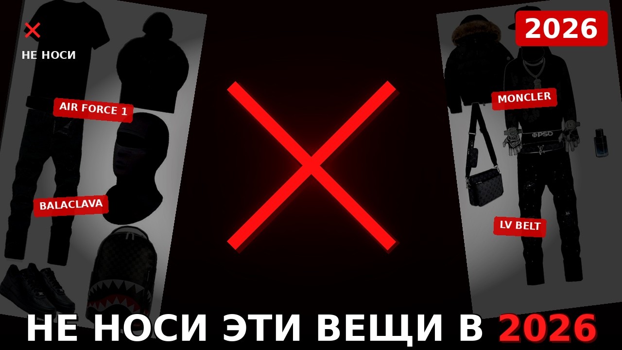 НЕ НОСИ ЭТИ ПАРЫ В 2026 ❌  Часть 2
