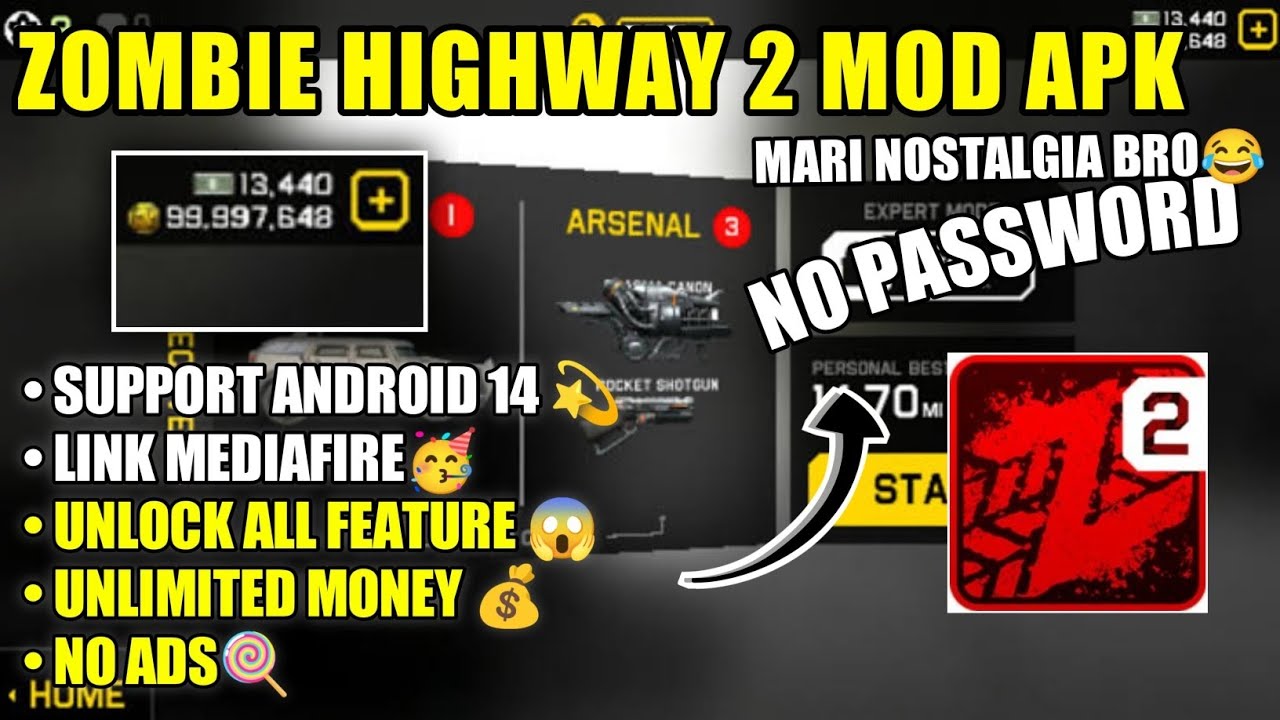 Zombie Highway 2 Mod Apk Unlimited Ammo Da Mods YouTube