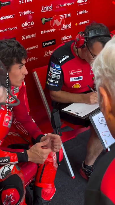 Marc Marquez Accompanied by Davide Tardozzi after Ducati Test | #aragontest 🇪🇸