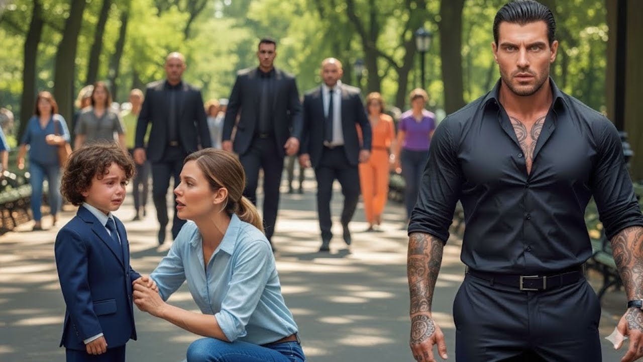 „Sie sprach Italienisch, um ein verlorenes Kind zu beruhigen — der Mafiaboss erstarrte und befahl