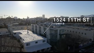 A modern and elegant loft-style townhome in Santa Monica CA tons of natural light and views