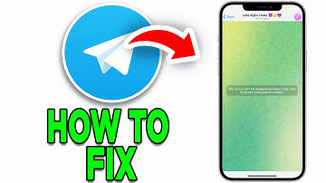 How To Fix Telegram This Group Can