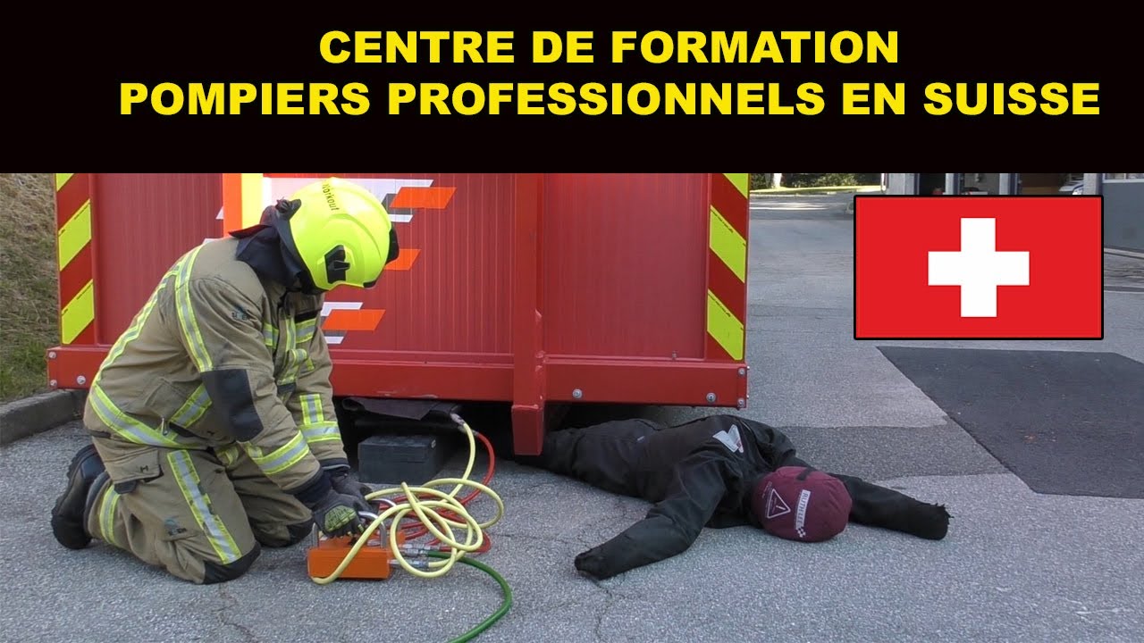 Centre de formation pompiers pro en Suisse !!  ALSP