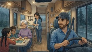Rainy Day In Our Mobile Home Cozy Ghibli Vibes Village Life