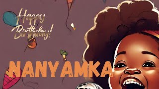 Oh yes, I can sing -  Happy Birthday Nanyamka | Customized Birthday Video With AI Generated Image.