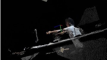 Point Cloud Visualization with Multiple(Two) Azure Kinect